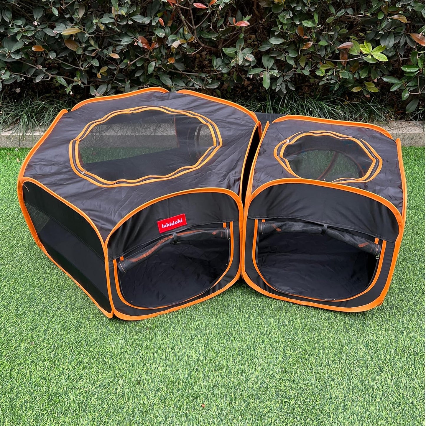 Small Portable 3-in-1 Pet Playpen with Tunnel – Durable, Lightweight, and Spacious for Cats & Small Dogs